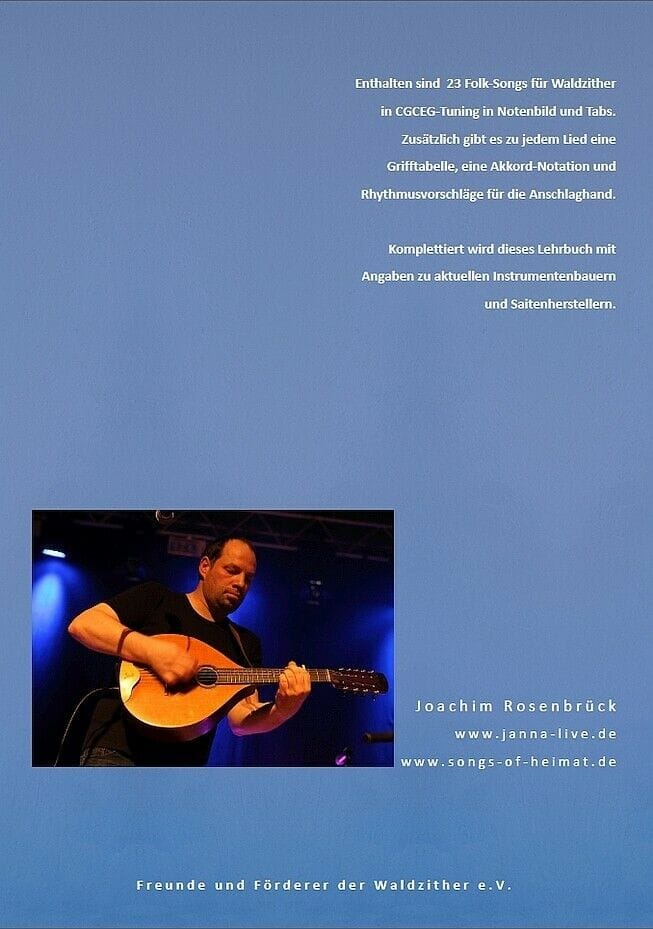 Lehrbuch - Waldzither - Joachim Rosenbrück – Bild 2